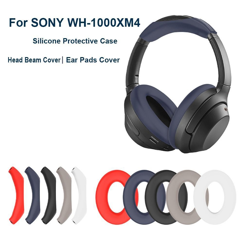 Sony Headphone Wh-1000Xm4 - Accesorios para auriculares: fundas para almohadillas,