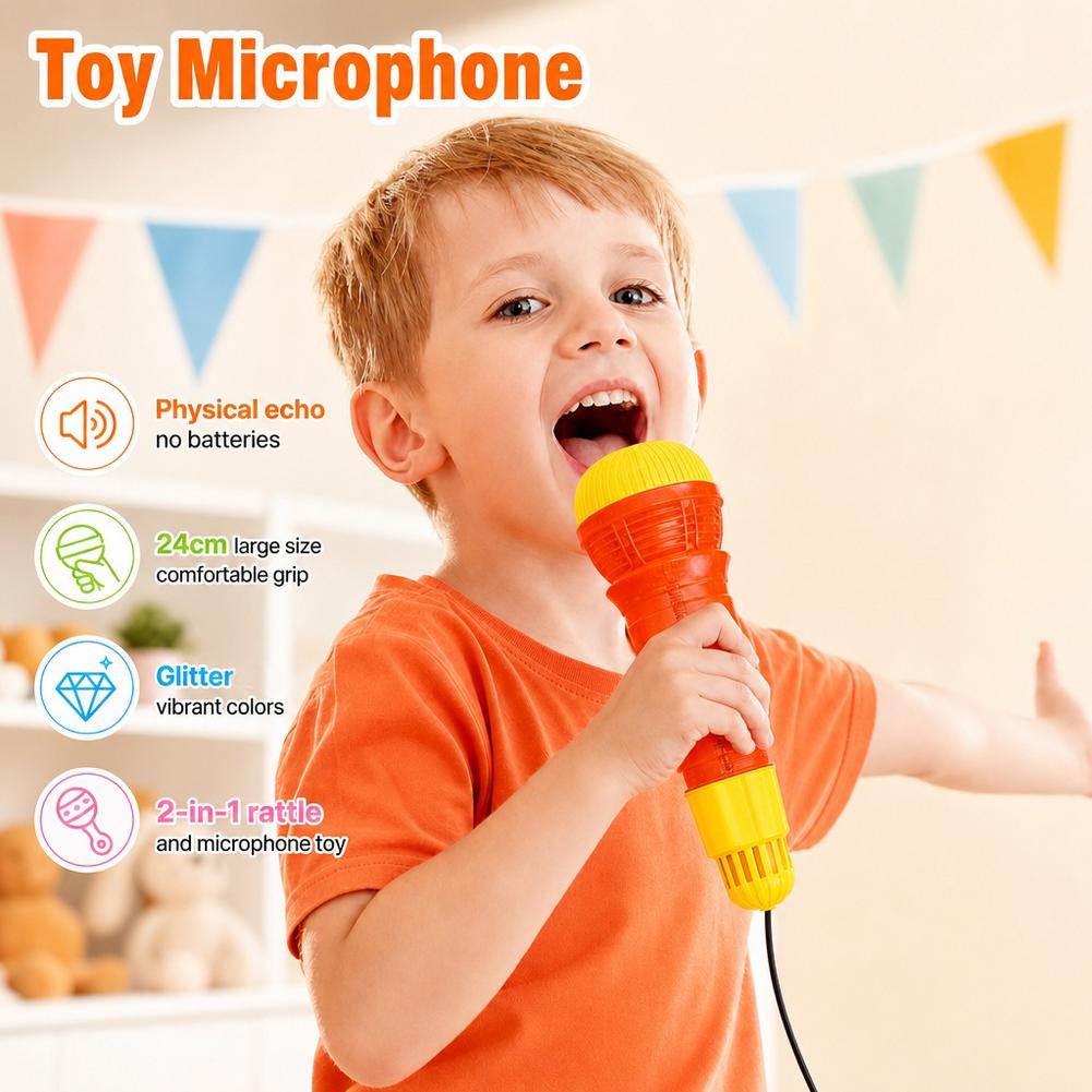 Shure Mic Sm58 - Micrófono de eco, juguete musical de