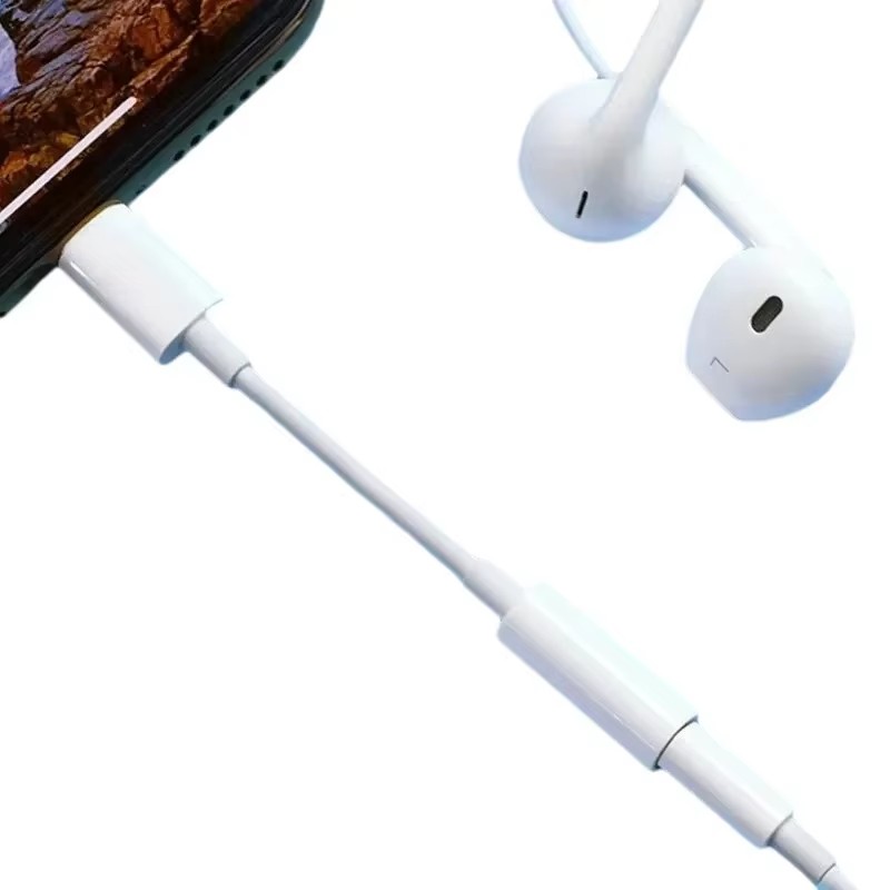 Earphone Splitter Jack - Adaptador de auriculares para iPhone 13,
