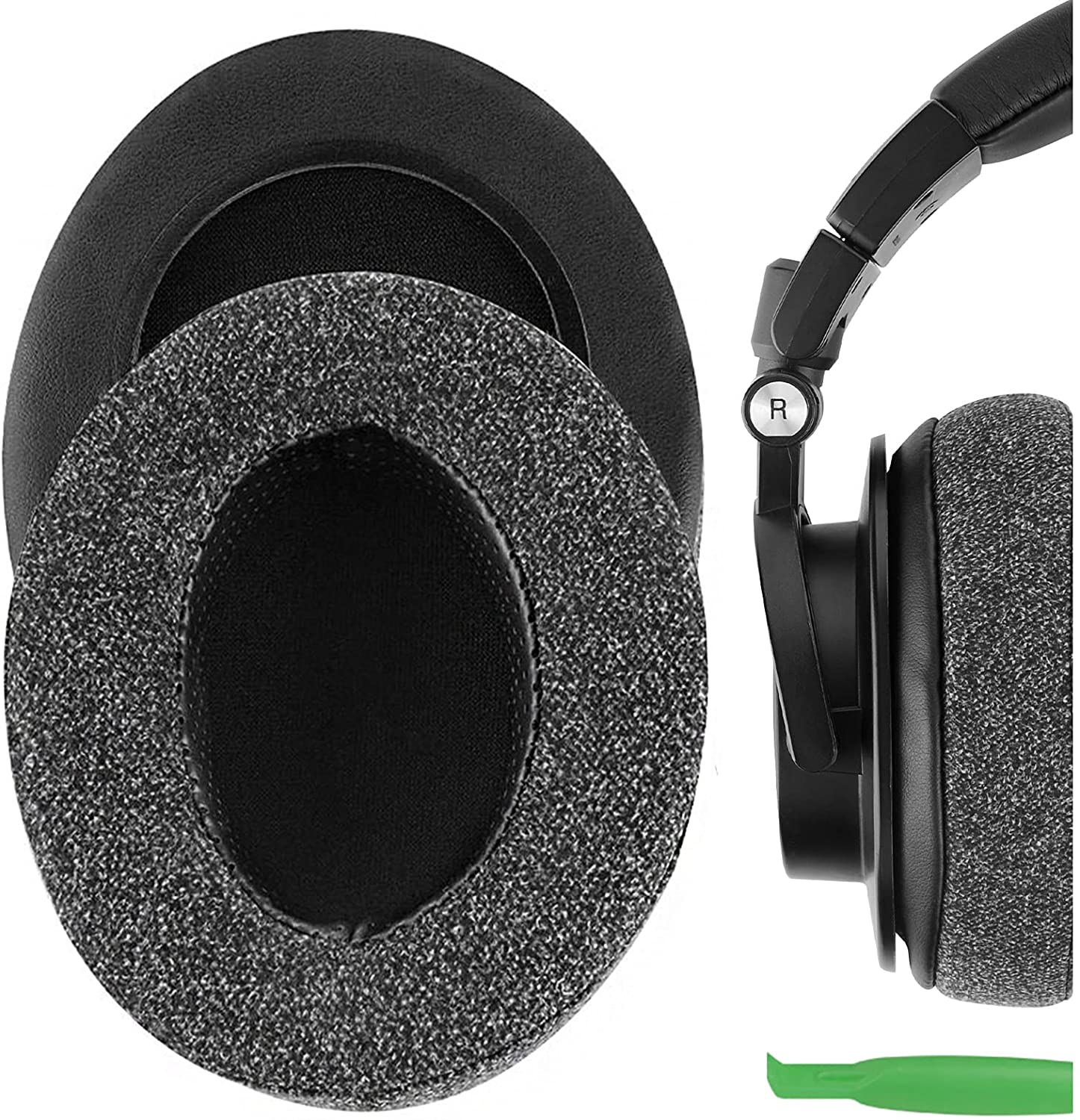 Audio Technica Headphone Ath-M20X - Almohadillas de repuesto de lino para