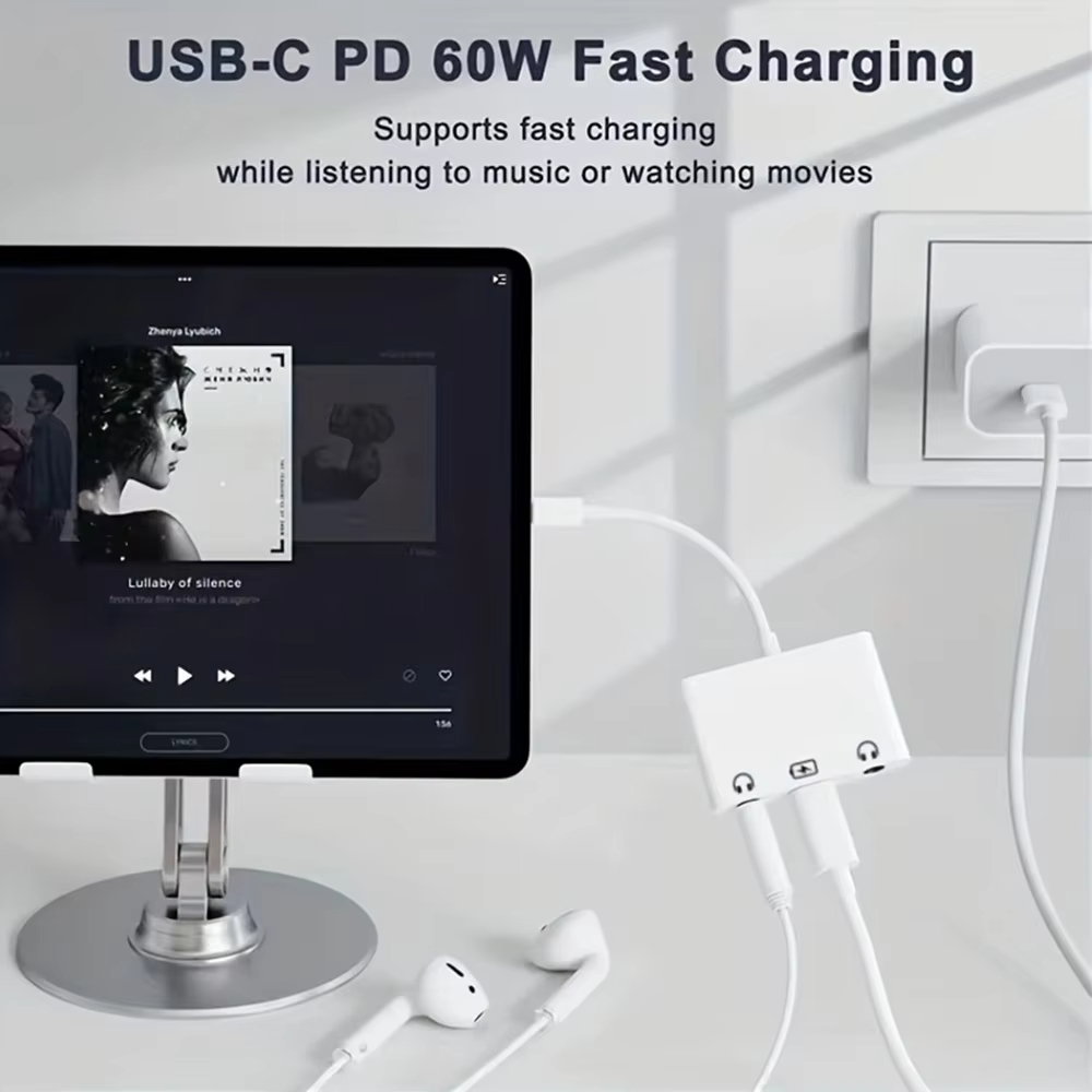 Adaptador Divisor de Audio USB - Earphone Splitter Jack reseña y precio