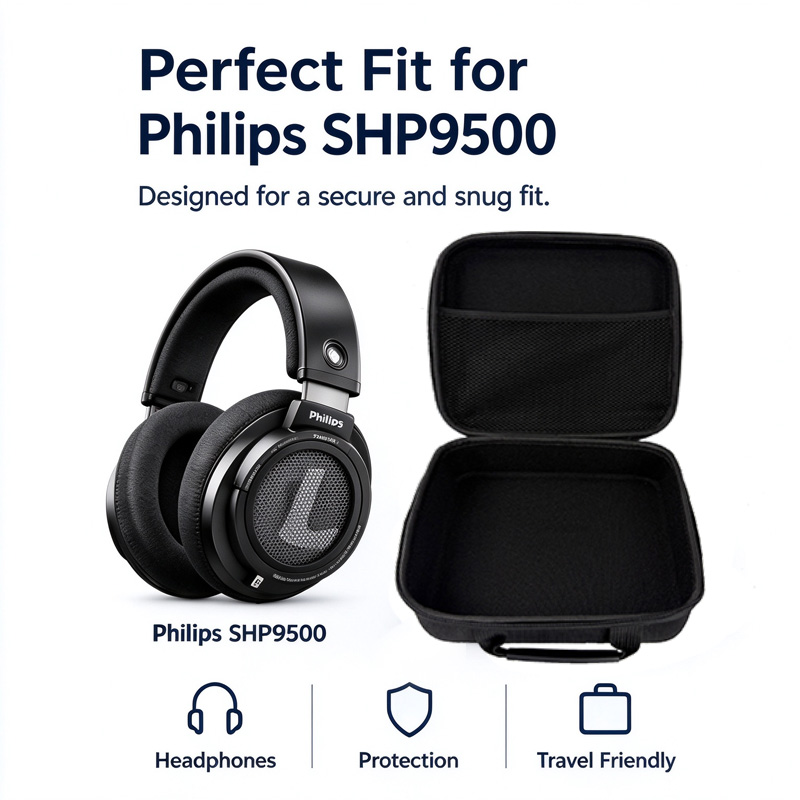 Estuche para auriculares Phili - Headphone Case Hard reseña y precio