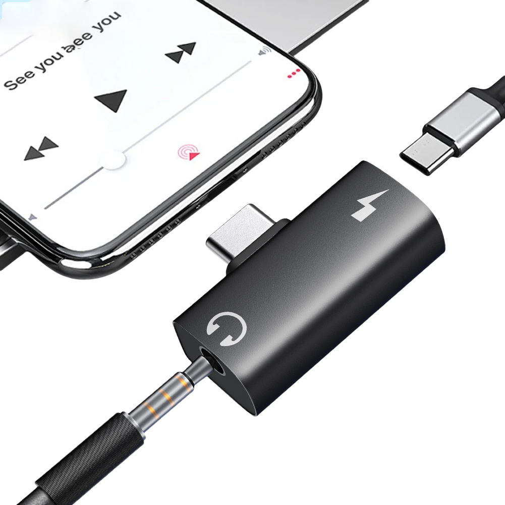 Cable adaptador 2 en 1 USB-C a - Earphone Splitter Jack reseña y precio