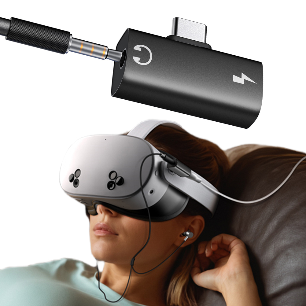 Cable adaptador 2 en 1 USB-C a - Earphone Splitter Jack reseña y precio